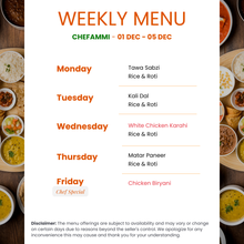 Load image into Gallery viewer, Chef Ammi Combo Tiffin Service