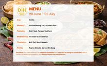 Load image into Gallery viewer, Delhi Hub Veg Tiffin Service