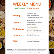 Load image into Gallery viewer, Fiery Grillss Premium Veg & Non-Veg Combo Tiffin Service