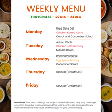 Load image into Gallery viewer, Fiery Grillss Premium Non-Veg Tiffin Service