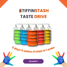 Load image into Gallery viewer, (Gujarati) TiffinStash Weekly Taste Drive