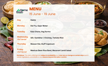 Load image into Gallery viewer, HomeFresh (Delhi Style Food) Pure Veg Tiffin Service