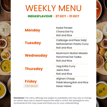 Load image into Gallery viewer, India's Flavour Veg Tiffin Service
