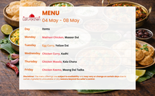 Load image into Gallery viewer, Lal's Kitchen Budget Non-Veg Tiffin Service