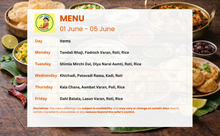 Load image into Gallery viewer, Mrs. Joshi Pure Veg Marathi Tiffin Service (Lunch)