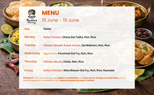 Load image into Gallery viewer, India's Flavour Non-Veg Tiffin Service