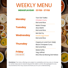 Load image into Gallery viewer, India's Flavour Mixed (Veg and Non-Veg) Tiffin Service