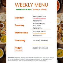 Load image into Gallery viewer, India's Flavour Mixed (Veg and Non-Veg) Tiffin Service