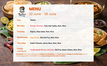 Load image into Gallery viewer, India's Flavour Mixed (Veg and Non-Veg) Tiffin Service