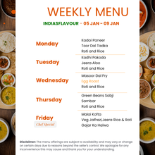 Load image into Gallery viewer, India's Flavour Eggetarian Tiffin Service