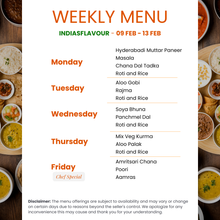 Load image into Gallery viewer, India's Flavour Veg Tiffin Service