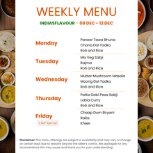 Load image into Gallery viewer, India's Flavour Veg Tiffin Service