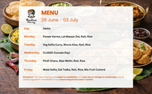 Load image into Gallery viewer, India's Flavour Veg Tiffin Service