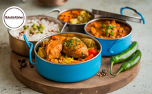 Load image into Gallery viewer, Mokshi's Kitchen Veg & Non-Veg Combo Tiffin Service