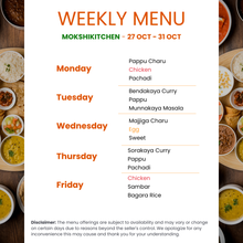 Load image into Gallery viewer, Mokshi's Kitchen Veg & Non-Veg Combo Tiffin Service