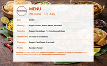 Load image into Gallery viewer, Mokshi's Kitchen South Indian Veg Tiffin Service
