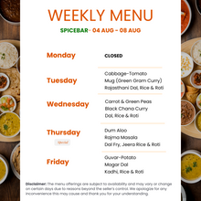 Load image into Gallery viewer, Spice Bar Pure Veg Gujarati Tiffin Service