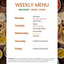 Load image into Gallery viewer, Spicy Feast Non-Veg Tiffin Service