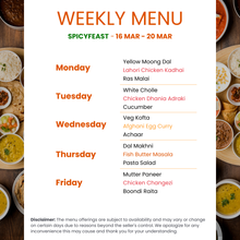 Load image into Gallery viewer, Spicy Feast Non-Veg Tiffin Service