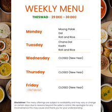 Load image into Gallery viewer, The Swad Pure Veg Gujarati Tiffin Service