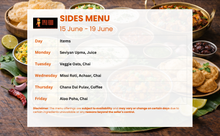 Load image into Gallery viewer, TPFU Food Combo Tiffin Service