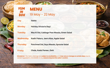 Load image into Gallery viewer, Yum In Box Jumbo Veg Tiffin Service