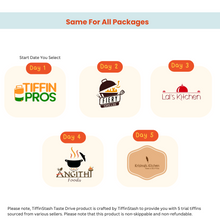 Load image into Gallery viewer, (Punjabi) TiffinStash Weekly Taste Drive