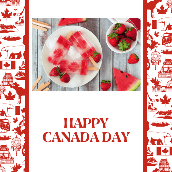 Canada Day Strawberry Popsicles: A Refreshing Celebration Treat!