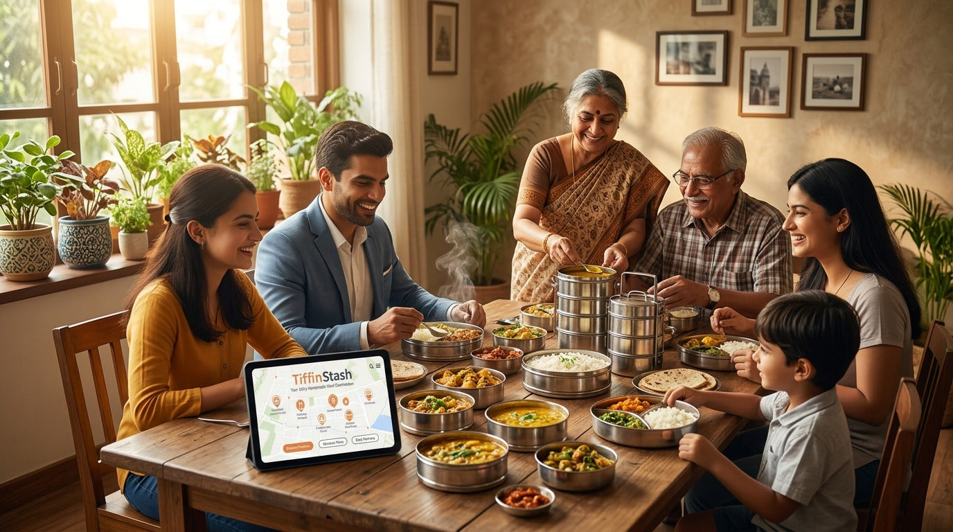 How TiffinStash Connects You to Local Home-Style Tiffin Sellers in Your City