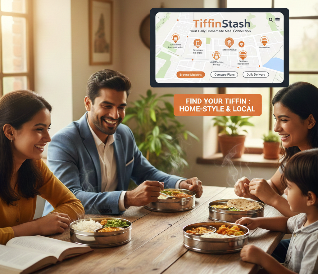 How TiffinStash Connects You to Local Home-Style Tiffin Sellers in Your City