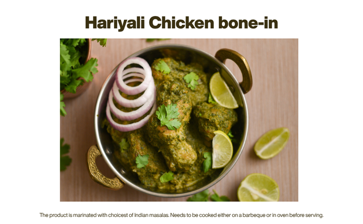 India's Flavour Marinated Meats