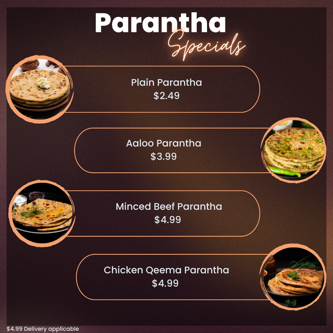 Veg & Non-Veg Parantha Specials(by ChefAmmi)