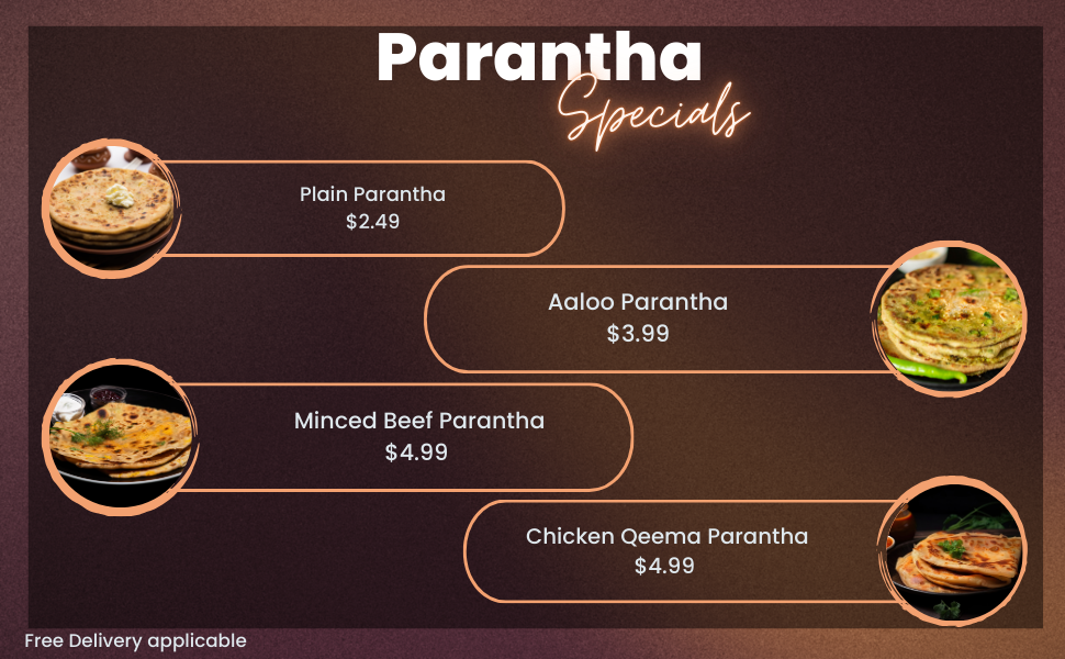 Veg & Non-Veg Parantha Specials(by ChefAmmi)