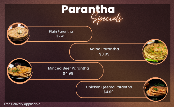 Veg & Non-Veg Parantha Specials(by ChefAmmi)