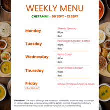 Load image into Gallery viewer, Chef Ammi Non-Veg Tiffin Service
