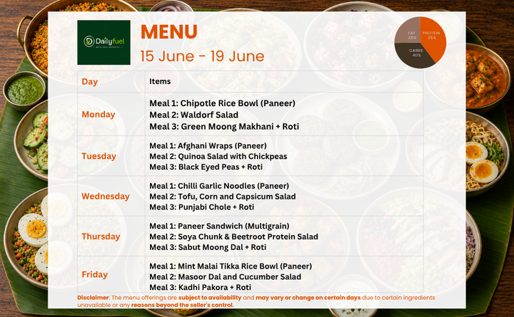 Dailyfuel Healthy Veg Meals