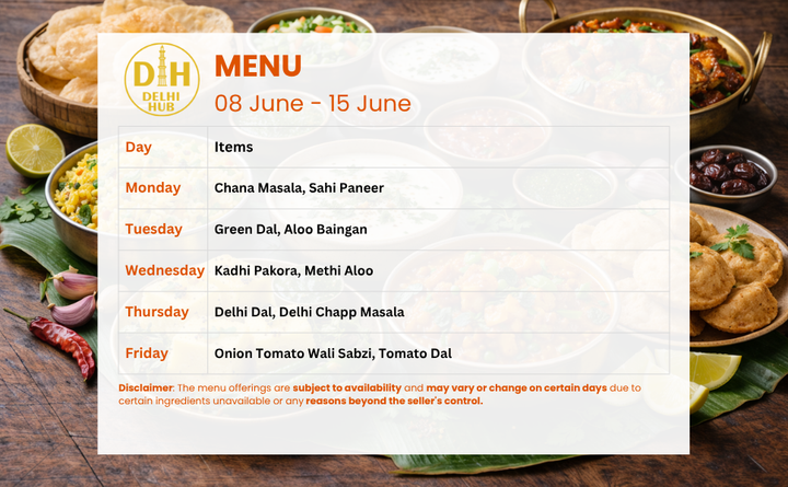 Delhi Hub Veg Tiffin Service