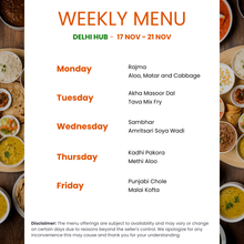 Load image into Gallery viewer, Delhi Hub Veg Tiffin Service
