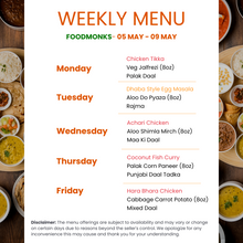 Load image into Gallery viewer, Food Monks Non-Veg Tiffin Service

