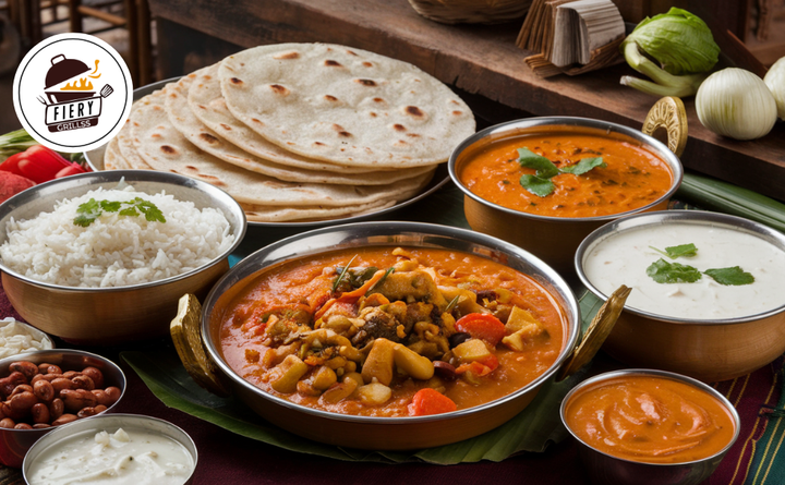 Fiery Grillss Premium Veg & Non-Veg Combo Tiffin Service