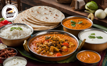 Load image into Gallery viewer, Fiery Grillss Premium Veg &amp; Non-Veg Combo Tiffin Service
