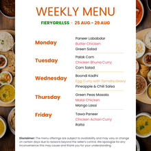 Load image into Gallery viewer, Fiery Grillss Budget Non-Veg Tiffin Service
