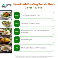 HomeFresh Pure Veg Protein Meals
