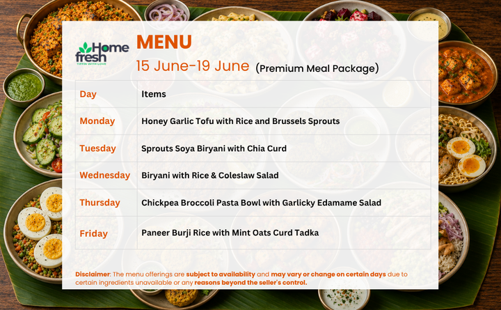 HomeFresh Pure Veg Protein Meals