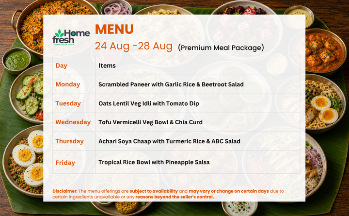 HomeFresh Pure Veg Protein Meals