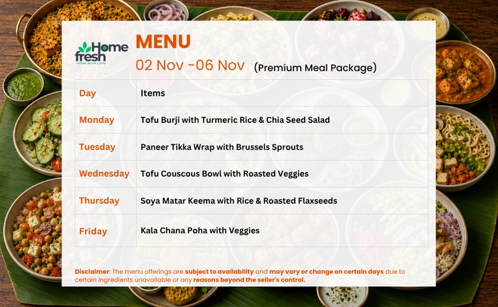 HomeFresh Pure Veg Protein Meals