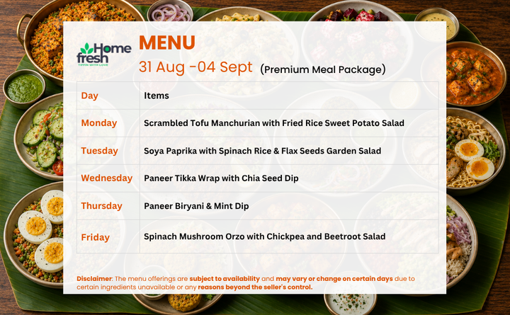 HomeFresh Pure Veg Protein Meals