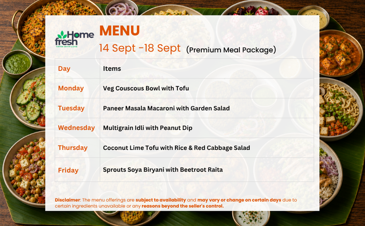 HomeFresh Pure Veg Protein Meals