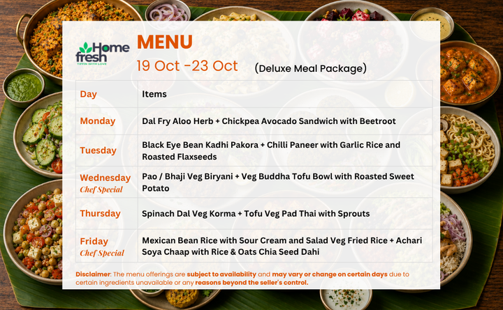 HomeFresh Pure Veg Protein Meals