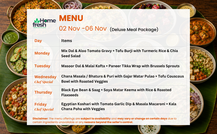 HomeFresh Pure Veg Protein Meals